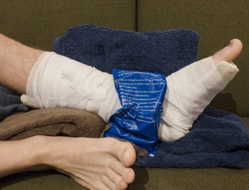 First aid for Ankle Sprains